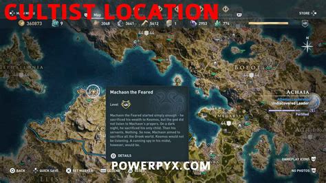 Assassin’s Creed: Odyssey—All Cultist Locations and How to .